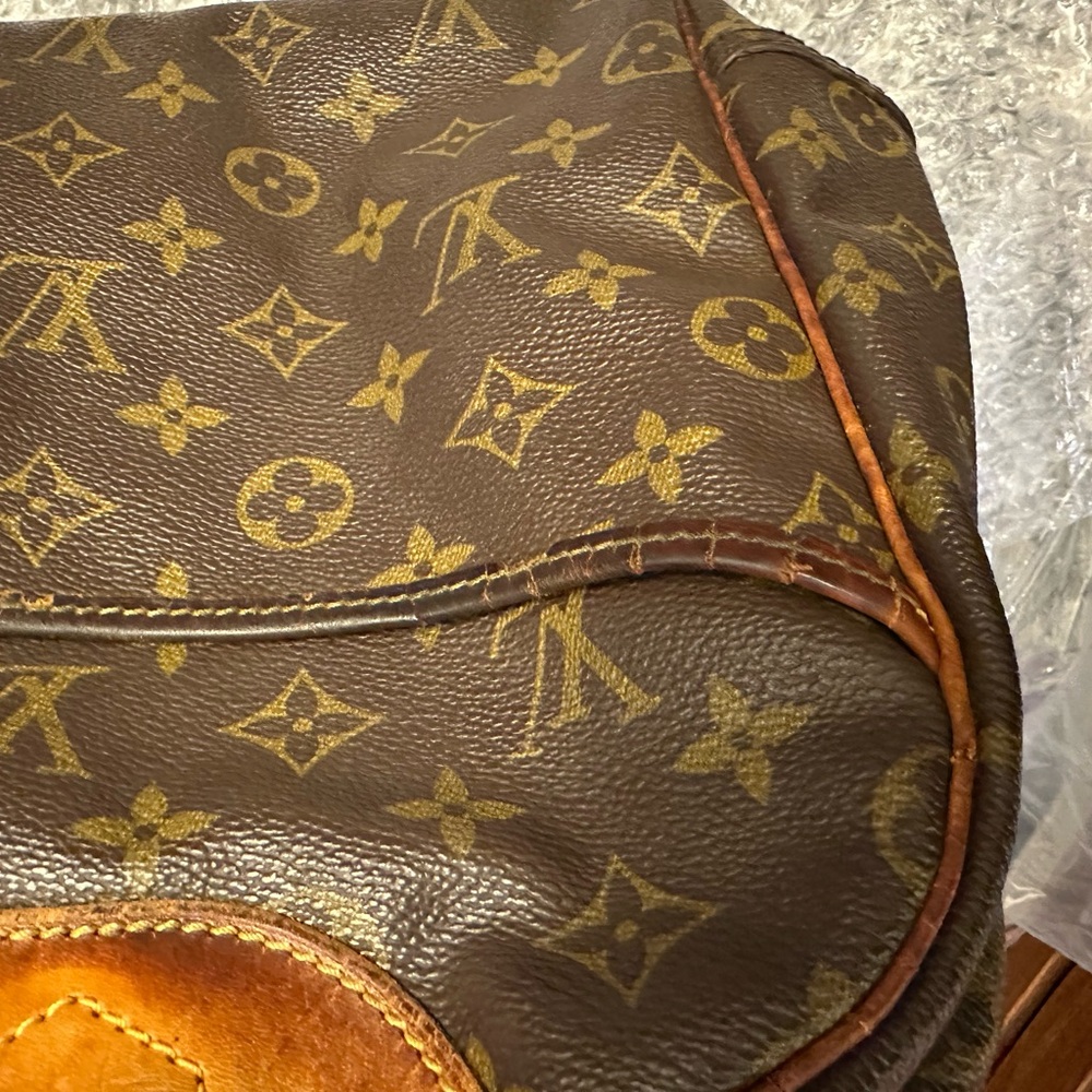 Louis Vuitton Monogram Duffel Bag in Brown and Tan - Picture 6 of 13